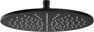 Głowica prysznicowa Rainsense brushed titanium black mosiężna okrągła o300 o