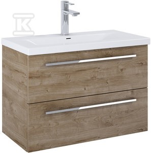 Szafka łazienkowa KWADRO 80 cm z 2 szufladami, do kompletacji
