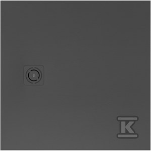 Brodzik MAGMA prostokątny Stonex® 900 x 900 mm, niski syfon
