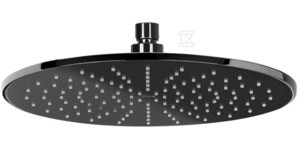 Glowica prysznicowa Rainsense BLACK mosiężna okrągła o300