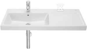 Umywalka meblowa GAP asymetryczna UNIK 100x46 cm LEWA