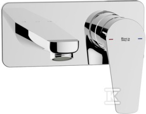 Bateria umywalkowa ATLAS podtynkowa, chrom   &nbsp;A5A3590C00 w