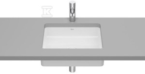 Umywalka INSPIRA SQUARE podblatowa 430x320 FINECERAMIC ® BIAŁY POŁYSK o