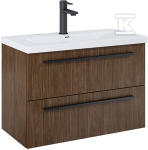 Szafka łazienkowa KWADRO 80 cm z 2 szufladami, do kompletacji