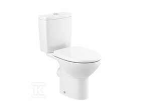 VICTORIA Miska WC do kompaktu Rimless 65,5 cm, o/poziomy o