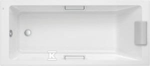 Wanna VYTHOS akrylowa 1600x750 prostokątna biał   &nbsp;A248551000