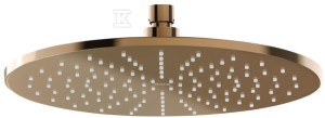 Głowica prysznicowa Rainsense rose gold mosiężna okrągła o300