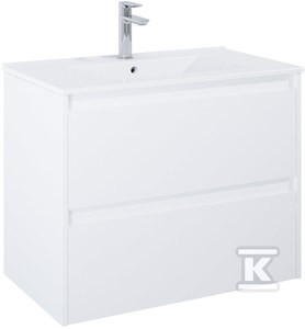 Szafka łazienkowa CLAUDIA 80 cm z 2 szufladami, do kompletacji