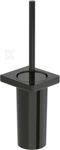 Szczotka WC mocowanie ścienne brushed titanium black