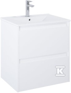 Szafka łazienkowa CLAUDIA 60 cm z 2 szufladami, do kompletacji