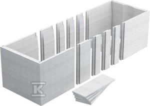 Nośnik uniwersalny do wannien prostokątnych akryl / stal 120-170x70x61m 1.028.