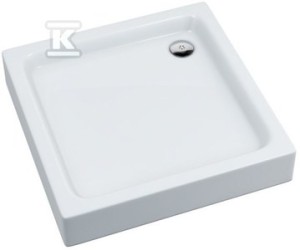 Brodzik akrylowy Stabilsound 90x90x17 / 7 cm kwadratowy Grando Plus