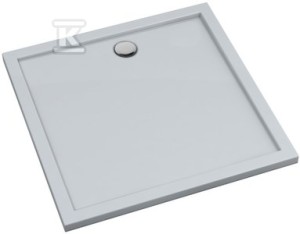 Brodzik kompozytowy 1107111 Stabilsound Plus Smooth White 90x90x4,5 cm Corrina New,