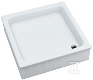 Brodzik akrylowy Stabilsound 90x90x26 / 12 cm kwadratowy Grawello o
