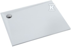 Brodzik kompozytowy 3.465 Stabilsound Plus 80x100x3 cm Etrusco, prostokątny o