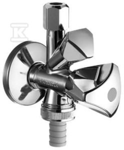 Zawór kombinowany kątowy 1/2" chrom    970160000 w