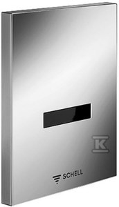 Sterownik elektroniczny Edition 230 V chrom do spłuczki pisuarowej Compact