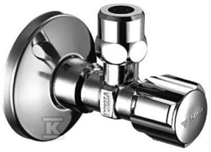 Zawór kątowy regulacyjny Comfort 1/2"x3/8" chrom bez ASAG