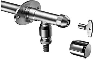 Zawór zewnetrzny Polar II 1/2" mrozoodporny comfort + glowica na