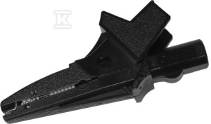 K01 Krokodyl czarny    WAKROBL20K01  Zaciski