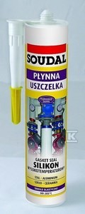 Silikon na wysokie temperatury do 285 st. C 280ml o