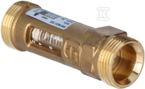 Zawór równoważąco-pomiarowy Tacosetter Inline 100 DN15, 45871 L/min, GZ3/4"xGZ3/4", TB100C,
