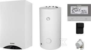 Pakiet z kotłem gazowym kondensacyjnym GOLD II PLUS 20 i