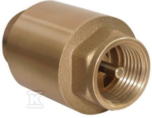 Zawór zwrotny z metalowym trzpieniem TIGER PLUS 2"