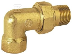 Śrubunek Twist kątowy 1" mosiądz    4919010 w