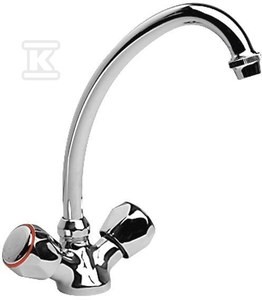 Bateria umywalkowa Valvex Class stojąca jednootworowa chrom