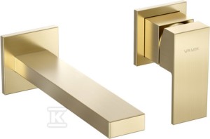 Bateria umywalkowa podtynkowa ARS BRUSHED GOLD   &nbsp;2420490