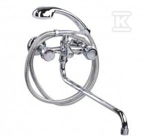 Bateria wannowo-umywalkowa Class dwuotworowa chrom    2446050 w