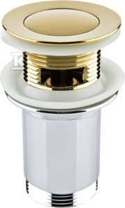 STAR GOLD Korek spustowy do umywalek z przel.STAR G5/4" o