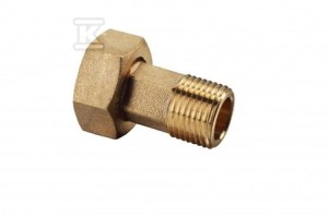 TWIST Przyłącze do wodomierza 1'' mosiądz   &nbsp;6034120