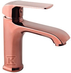 Bateria umywalkowa Valvex Aurora Rose Gold stojąca z automatycznym korkiem
