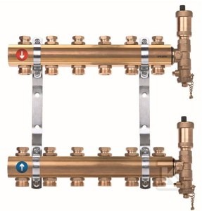 Zespół rozdzielaczy PROFF K3-3 G1"-G3/4" n=3    6086510