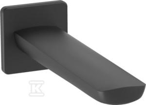 KVADRO BLACK Wylewka wannowa podtynkowa   &nbsp;2455510 w