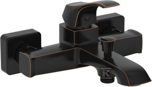 CADIA BRONZE Bateria wannowa ścienna   &nbsp;2412420 w