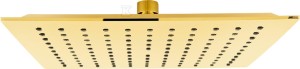 CARRE GOLD Głowica prysznicowa 250x250   &nbsp;2455590 w