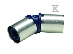 Kolano 50x50/45 PPSU PN10 Tigris K1    3024668