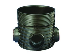 Kineta PP 600x250 połączeniowa 90st. typ T (dopływ lewy lub