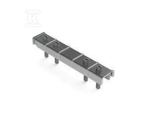 Łącznik do szyny montażowej 30x30 lub 30x45, L=200mm stalowy, QS