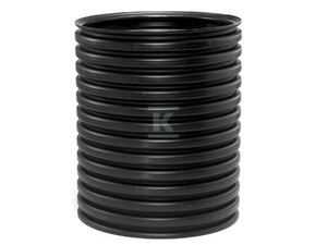 Rura PP trzonowa/wznosząca DN/ID 1000x6000mm SN4, korugowana bezkielichowa, kolor pomarańczowy