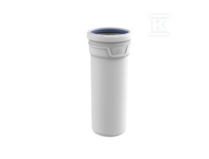 Rura AS Plus dn 75x3.5x150, kielichowa, kolor szary, kanalizacja niskoszumowa