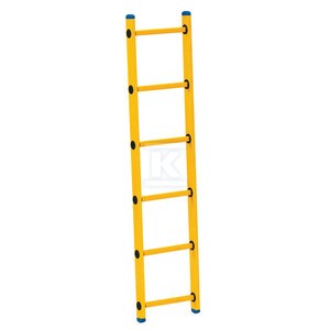 Drabinka z GRP do studni Tegra H=1.63m, 6 szczebli/stopni, kolor