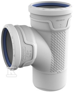Trójnik AS Plus dn 110x110/87 IR (interial radial-łagodne wprowadzenie), kolor