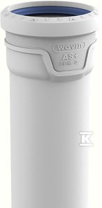 Rura AS Plus dn 110x5.3x500, kielichowa, kolor szary, kanalizacja niskoszumowa