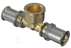 Trójnik gwint wewnętrzny Tigris M5 fi 25x3/4"x25