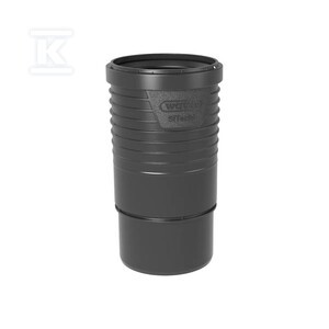 Mufa PP-HT Sitech Plus 75 z wydłużonym kielichem, sanitarna, do