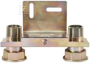 Monozłącze pod gazomierz G4/G6 130mm GZ 1" x GZ 1",
